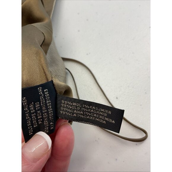 RALPH LAUREN BLACK LABEL Size 6 Tan Sheath Sleeveless dress Equestrian Old money - Picture 12 of 13